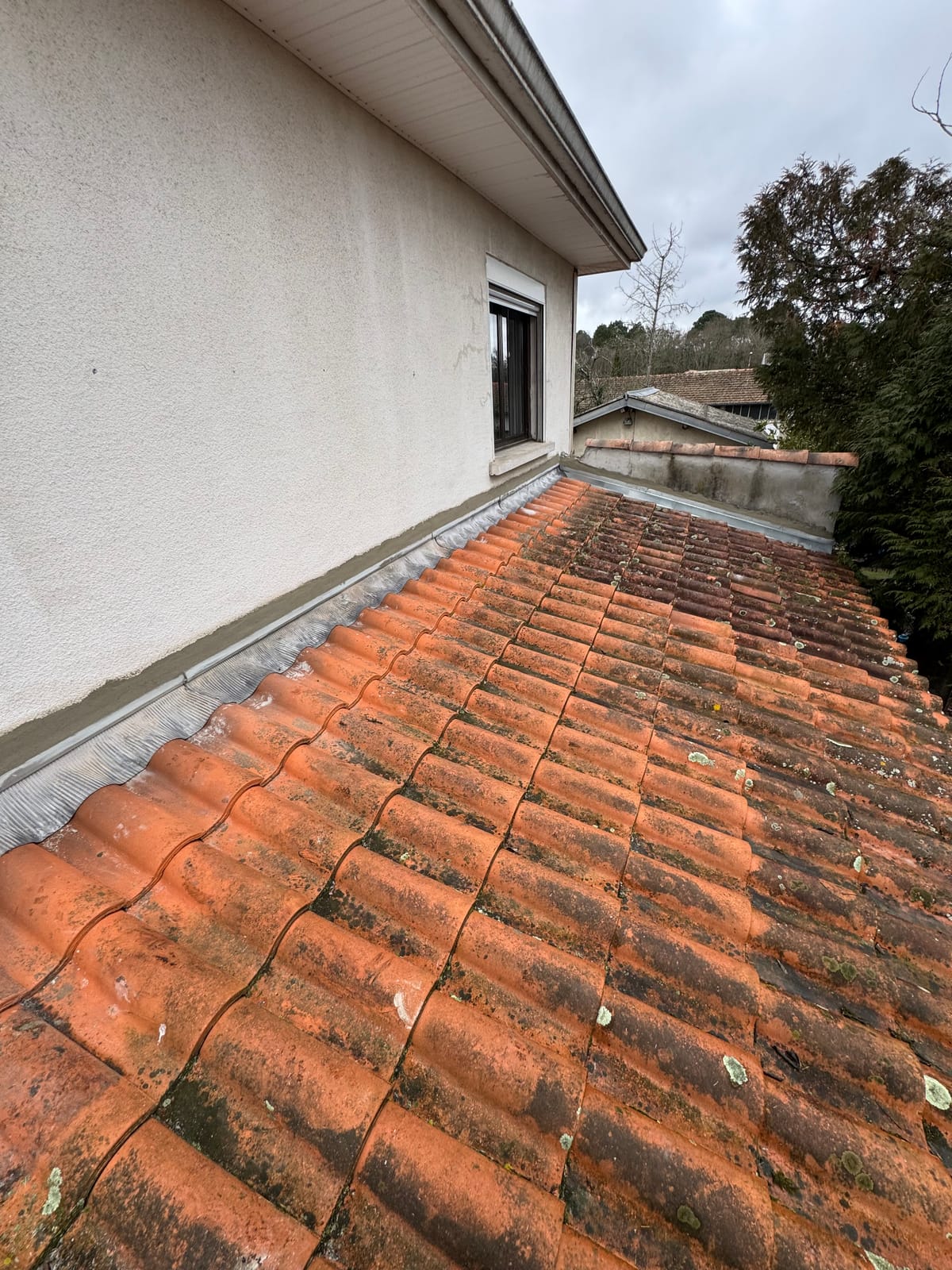 Étanchéité de toiture — détail technique du chantier à Toctoucau (Cestas) par Couvzinguerie